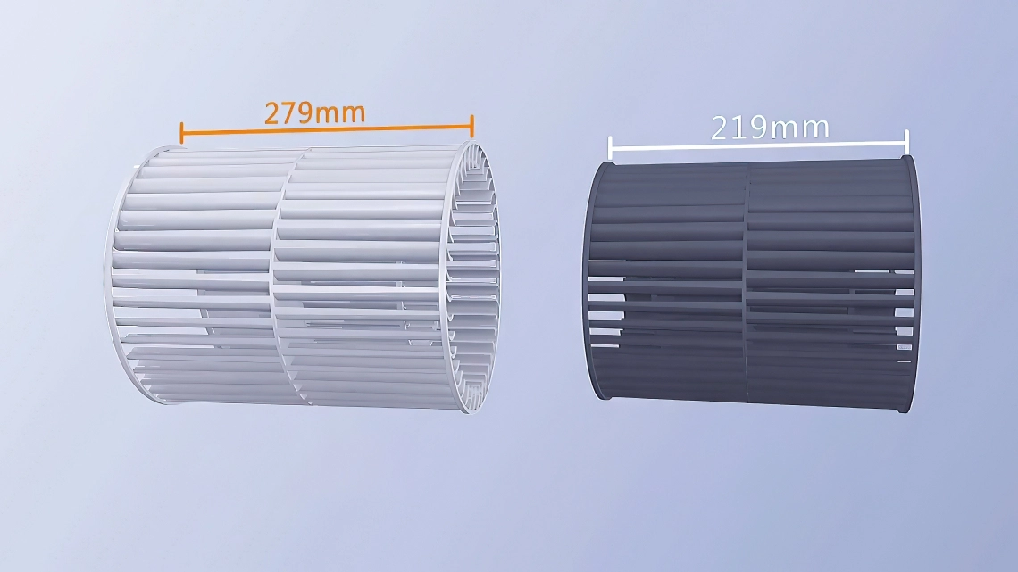MyCond High ESP duct, enlarged fan wheel 279 mm