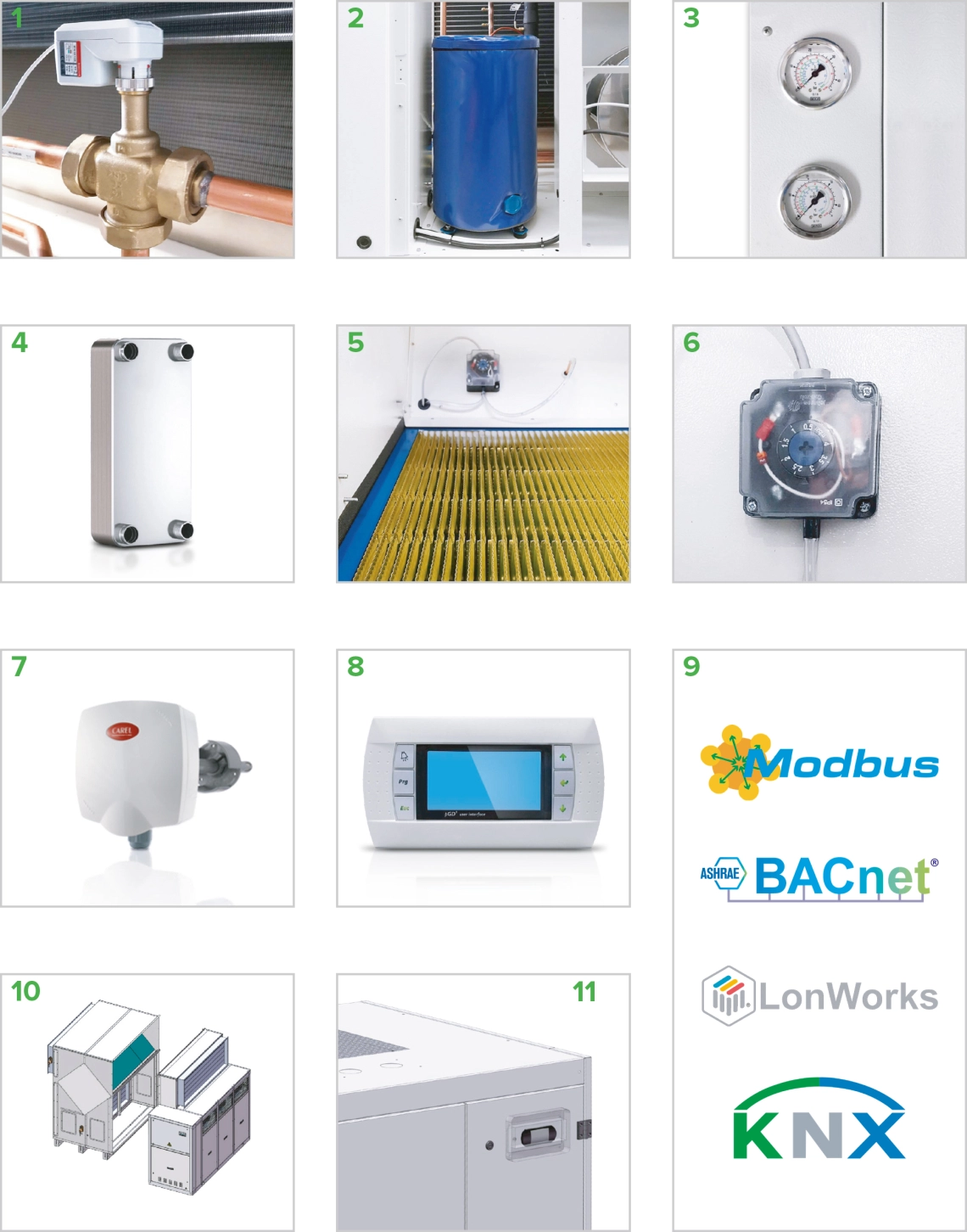 MyCond MSTR / MSPR Pool Dehumidifier Components