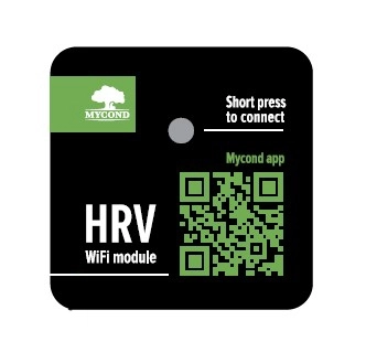 MyCond MVS***-DW HRV module for application control via WiFi