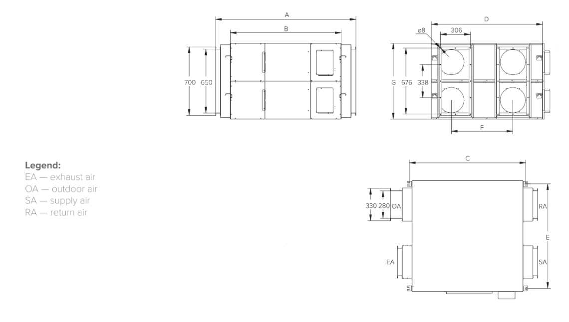 MyCond MVS***-DW Overall dimensions - 4