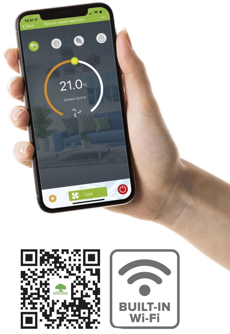 MyCond Silver Glass mobile application